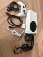 Xbox Series S met controller, headset en extra batterij, Ophalen of Verzenden, Gebruikt, Xbox Series S