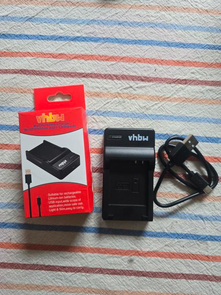 VHBW Batterij Oplader - Nieuw in doos!, Audio, Tv en Foto, Accu's en Batterijen, Nieuw, Oplaadbaar, Ophalen of Verzenden