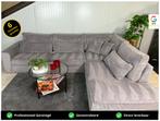 GRATIS LEVERING Z.G.A.N Ribstof Hoekbank 315x255 GEREINIGD, 300 cm of meer, Ophalen of Verzenden, Zo goed als nieuw, 150 cm of meer