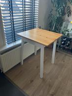 Kleine Eettafel voor 2 Personen, Huis en Inrichting, Ophalen, Gebruikt, Vierkant, Tot twee personen