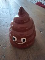 Grappige spaarpot in de vorm van een drol, Ophalen of Verzenden, Zo goed als nieuw, Steen, Aardewerk of Keramiek, Overige thema's