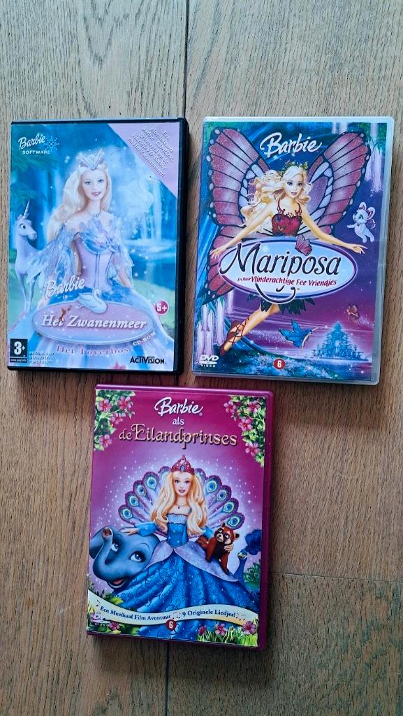 Barbie dvd's, Cd's en Dvd's, Dvd's | Kinderen en Jeugd, Zo goed als nieuw, Alle leeftijden, Ophalen of Verzenden