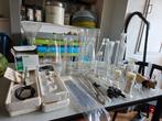 Uit nalatenschap een  grote verzameling laboratorium ite, Antiek en Kunst, Ophalen