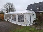 Partytent 8x5 meter, Tuin en Terras, Partytenten, Ophalen, Gebruikt, Partytent, 4 tot 6 meter