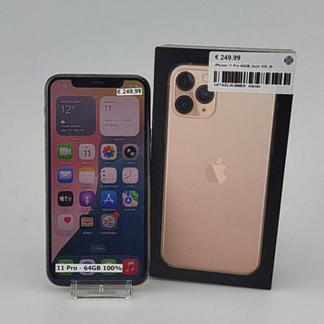 iPhone 11 Pro 64GB Gold IOS 26 beschikbaar voor biedingen