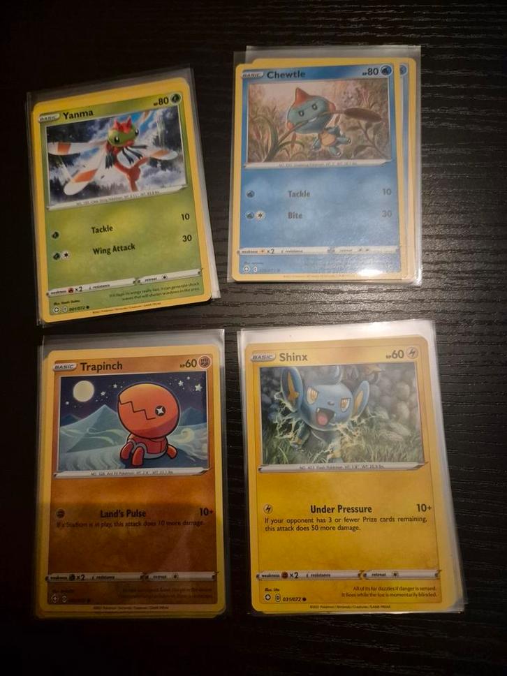 Pokémon Kaarten Bulk - Shining Fates Set, Hobby en Vrije tijd, Verzamelkaartspellen | Pokémon, Zo goed als nieuw, Meerdere kaarten