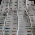 10 Mercedes-Benz autofolders jaren '70-'80 Te koop als set, Ophalen of Verzenden, Overige merken
