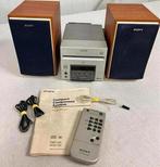 Vintage Sony HCD-101 Stereo syst AM/FM Radio CD + Afstandsb., Audio, Tv en Foto, Stereo-sets, Cd-speler, Zo goed als nieuw, Sony