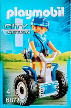 City Action Politieagente Met Balans Racer 6877, Kinderen en Baby's, Speelgoed | Playmobil, Ophalen of Verzenden, Gebruikt, Complete set