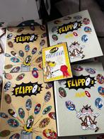 2 sets complete flippo flippo's mappen, Verzamelen, Griezel, Map, Album of Poster, Ophalen