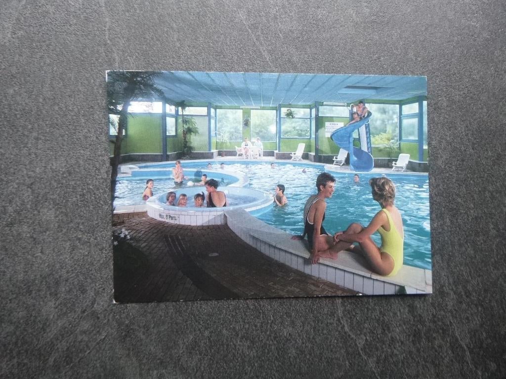 Gramsbergen, recr. centr. 't Hooge Holt/zwembad /interieur, Verzenden, 1980 tot heden, Gelopen, Noord-Brabant