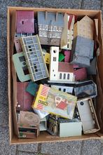 Delen van huisjes voor HO spoorbaan., Hobby en Vrije tijd, Modeltreinen | H0, Overige merken, Gebruikt, Gelijkstroom of Wisselstroom