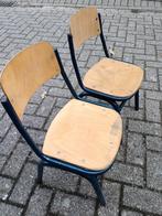 Kinderstoelen, schoolstoelen, 34cm hoog, Ophalen