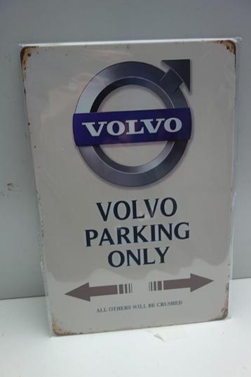 VOLVO AUTO LOGO BORD PARKING ONLY VOLVO beschikbaar voor biedingen