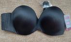 Nieuwe strapless bh maat 85C, Ophalen of Verzenden, Zwart, BH