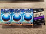 VHS C TDK EHG 45, Alle leeftijden, Ophalen of Verzenden, Nieuw in verpakking, Overige genres