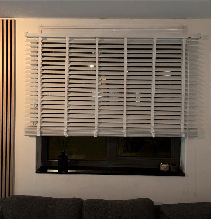 Witte Kwantum jaloezie 180x175 cm - Nieuwstaat, Huis en Inrichting, Stoffering | Gordijnen en Lamellen, Nieuw, 150 tot 200 cm