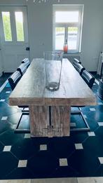 Keuken tafel, Huis en Inrichting, Tafels | Eettafels, 100 tot 150 cm, Eikenhout, 200 cm of meer, Ophalen of Verzenden