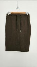 Hema - sportief rokje van tricot - khaki - maat S, Kleding | Dames, Maat 38/40 (M), Verzenden, Zo goed als nieuw, Hema