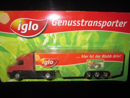 Scania 124 400 Torpedo met volume-oplegger Iglo, Hobby en Vrije tijd, Modelauto's | 1:87, Nieuw, Bus of Vrachtwagen, Ophalen of Verzenden