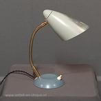 Kleine Kaiser Idell vintage bureaulamp, Minder dan 50 cm, Gebruikt, Ophalen of Verzenden, Metaal