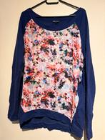 Didi paarse sweater met bloemprint maat M, Kleding | Dames, Maat 38/40 (M), Verzenden, Paars, Didi