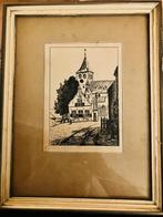 Johan Bijsterveld- stadhuis van Halsteren 1931, Antiek en Kunst, Ophalen of Verzenden