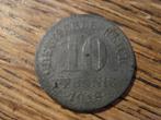Oorlogsmunt WWI, 10 Pfennig 1918, keizer Wilhelm II #601, Verzenden, Duitsland, Losse munt