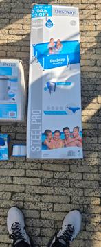 Bestway Zwembad 300x200 + Intex Filterpomp, Ophalen, Gebruikt, Opzetzwembad, 200 tot 400 cm