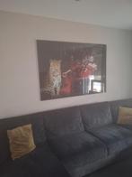 Glas schilderij, Ophalen