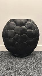 Schilpad vaas, Huis en Inrichting, Overige materialen, Zwart, Ophalen of Verzenden, Zo goed als nieuw