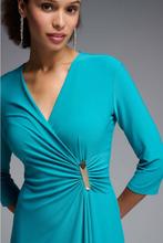 Splinternieuwe turquoise Joseph Ribkoff jurk maat 38 - NIEUW, Maat 38/40 (M), Blauw, Joseph Ribkoff, Nieuw