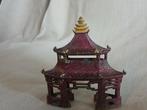 Retro, vintage metalen tempel, pagode, Ophalen of Verzenden