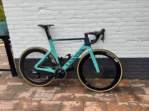 Canyon Aeroad CF SLX 7 - Maat L - E- tap - powermeter, Fietsen en Brommers, Fietsen | Racefietsen, Zo goed als nieuw, Overige merken