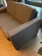 2,5 zitsbank te koop, stof antraciet, diepe zitting 55 cm., Ophalen of Verzenden