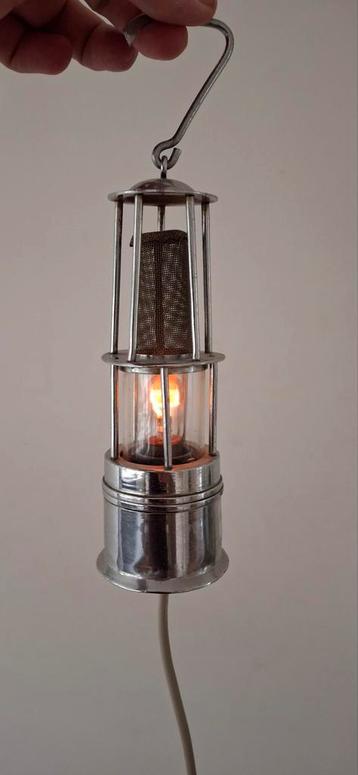 Vintage Mijnlamp - Sfeervolle Industriële Lamp beschikbaar voor biedingen