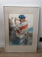 prachtige litho gesigneerd 59/250 door  Wim Hoogstraten, Ophalen of Verzenden