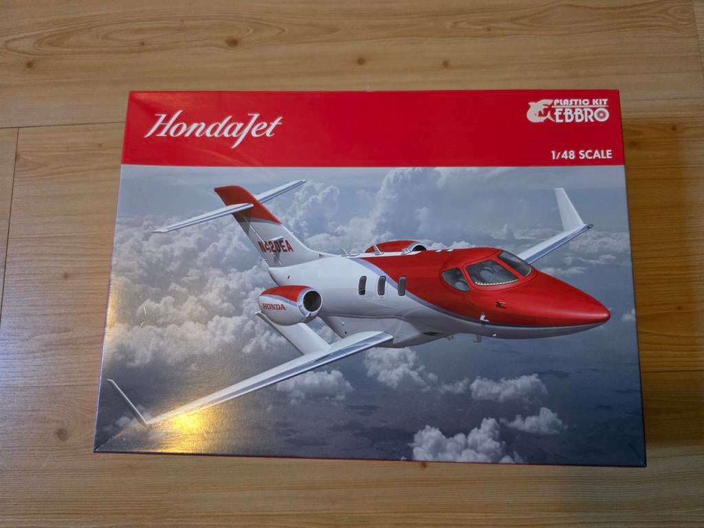 Ebbro Honda Jet 1/48 Bouwpakket, Nieuw, Groter dan 1:72, Vliegtuig, Ophalen
