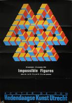 Impossible Figures grote poster "Hedend. Kunst Utrecht 1986", Verzamelen, Posters, Ophalen, A1 t/m A3, Overige onderwerpen, Rechthoekig Staand