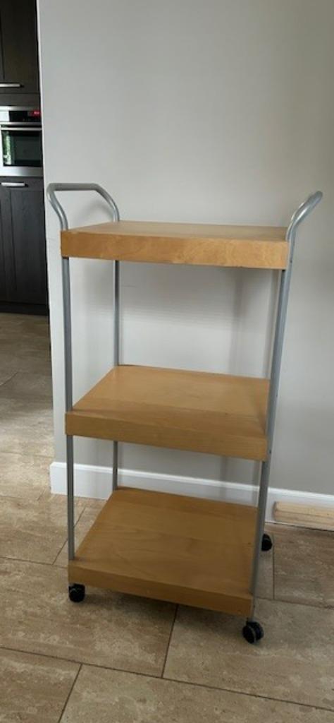 trolley - roltafel, Huis en Inrichting, Kasten | Stellingkasten, Zo goed als nieuw, Ophalen