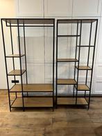 Kasten set | 2 stuks | vakkenkast | kledingrek, Huis en Inrichting, Ophalen, Zo goed als nieuw, Minder dan 150 cm, Metaal