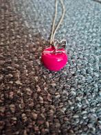 Appel Hanger Ketting, Ophalen of Verzenden, Zo goed als nieuw, Rood, Overige materialen