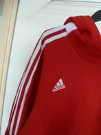 ADIDAS rood HOODIE trui m  - GRATIS zend, Kleding | Heren, Truien en Vesten, Verzenden, Zo goed als nieuw, Maat 48/50 (M), Rood