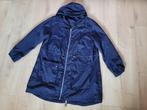 Blauwe lange zomerjas met capuchon maat XL ~ TH0078, Ophalen of Verzenden, Zo goed als nieuw, Maat 46/48 (XL) of groter, Blauw