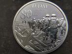 2024 Alderney - D-day 80th anniversary - 1 oz silver, Ophalen of Verzenden, Zilver