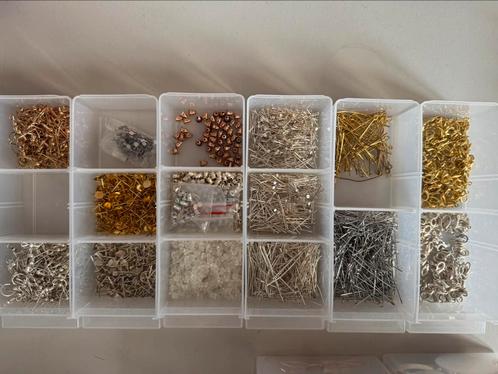 Diverse onderdelen voor sierraden, Hobby en Vrije tijd, Kralen en Sieraden maken, Zo goed als nieuw, Ophalen of Verzenden