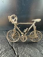 Zilveren miniatuur racefiets, Ophalen of Verzenden