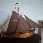 Houten modelschip Botter, Hobby en Vrije tijd, Modelbouw | Boten en Schepen, Ophalen, Gebruikt