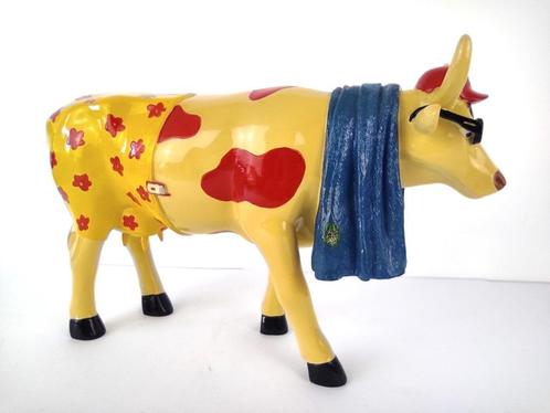 CowParade Koe "McAdo de Monaco" LARGE (Zeer zeldzaam), Antiek en Kunst, Kunst | Designobjecten, Ophalen of Verzenden