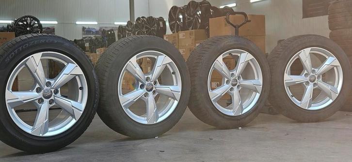 Nette 18" Orig AUDI A6 Q3 Velgen+Banden 5x112, Auto-onderdelen, Banden en Velgen, Velg(en), Winterbanden, 18 inch, 225 mm, Personenwagen